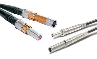 Hypertronics 光纖連接器擴束觸頭，尺寸5和尺寸12