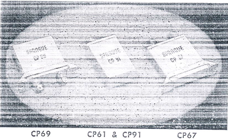 Arizona Capacitors電容器CP61、CP67、CP69、CP91系列